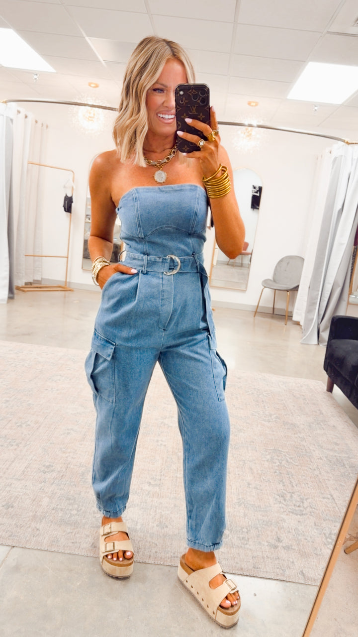 Westin Denim Jumpsuit