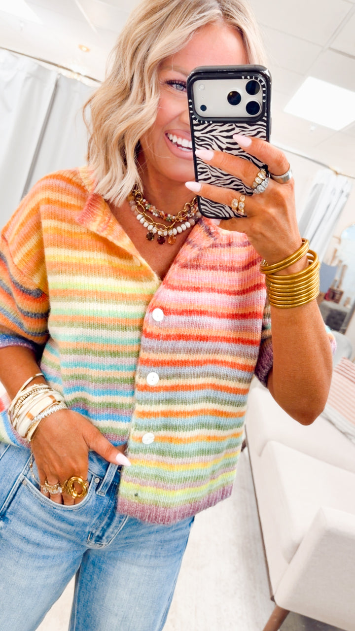 The Pretty Palette Cardigan Top