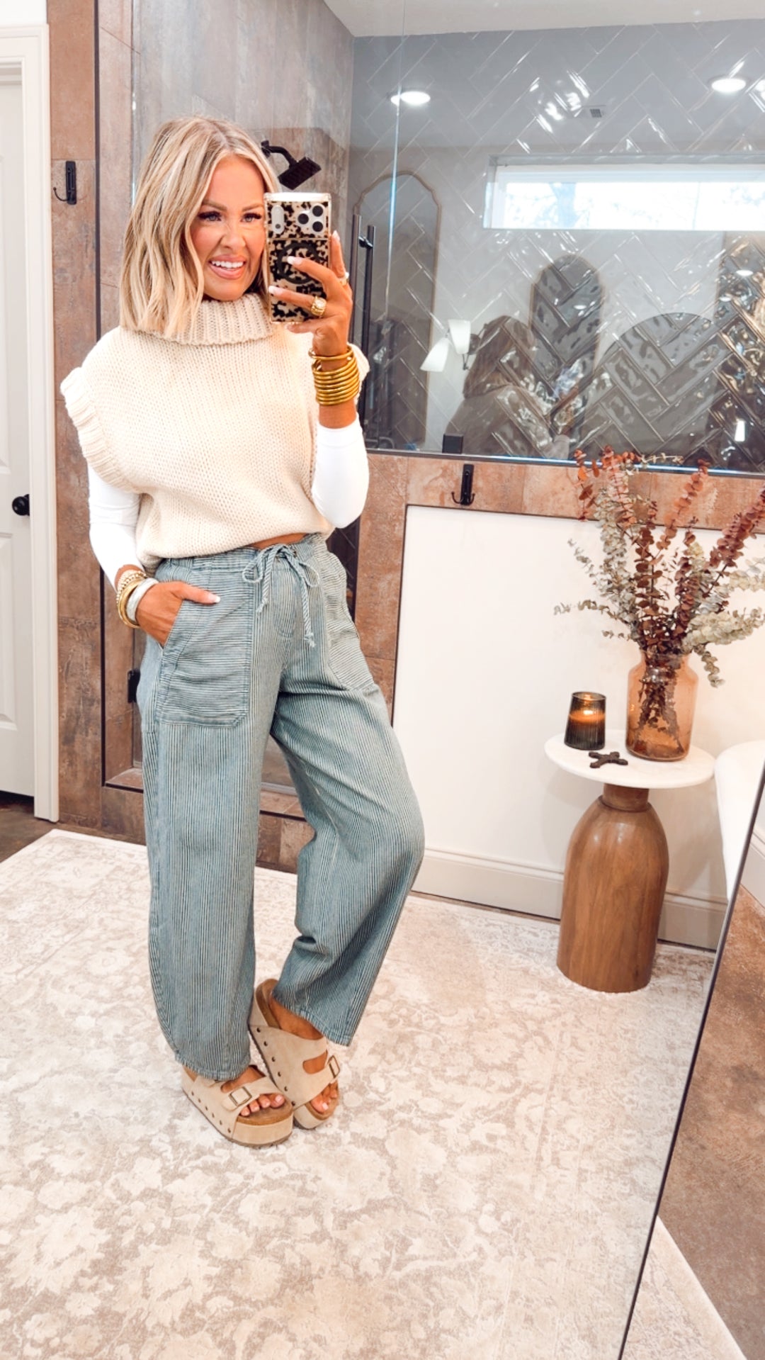 Vienne Turtleneck Sweater-Ecru