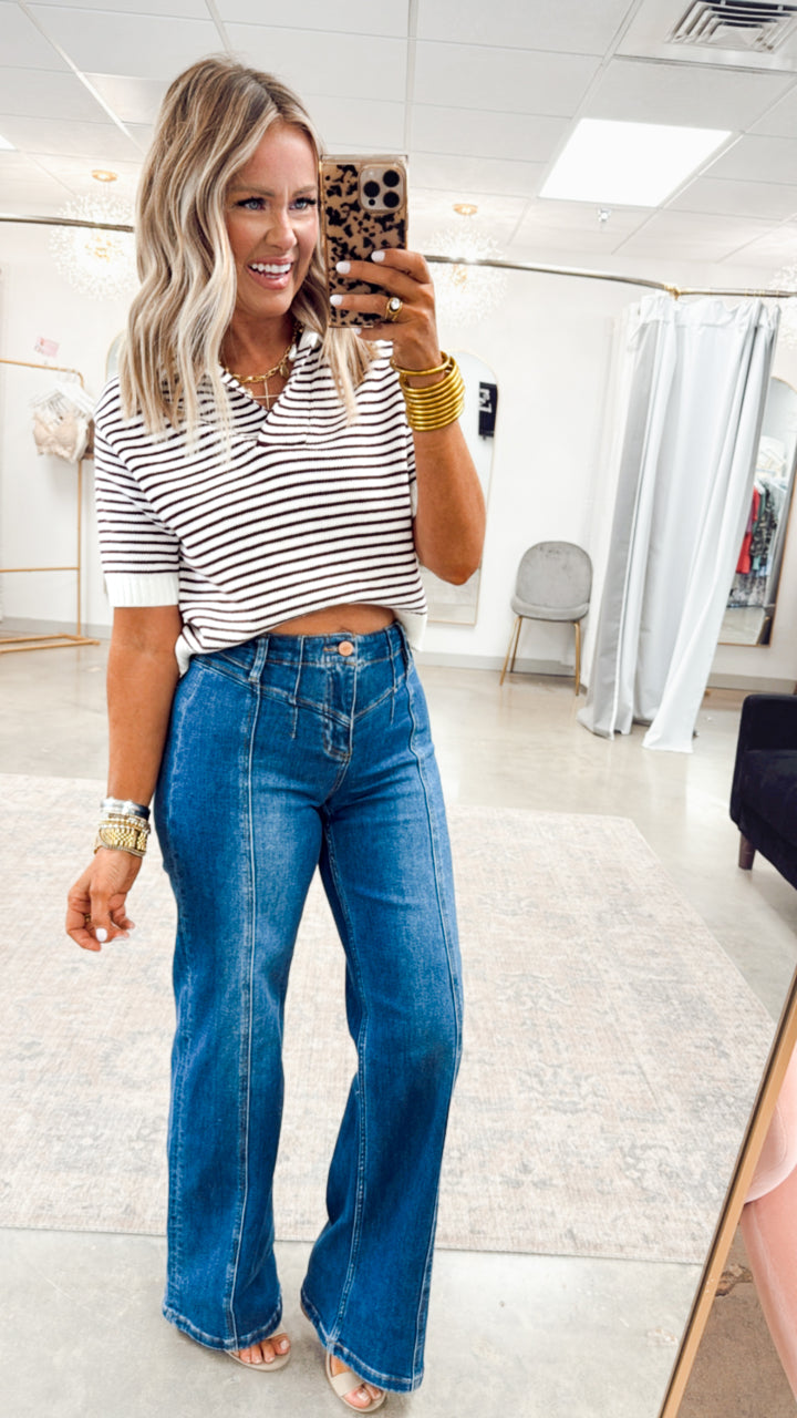The Hollis Collared Top