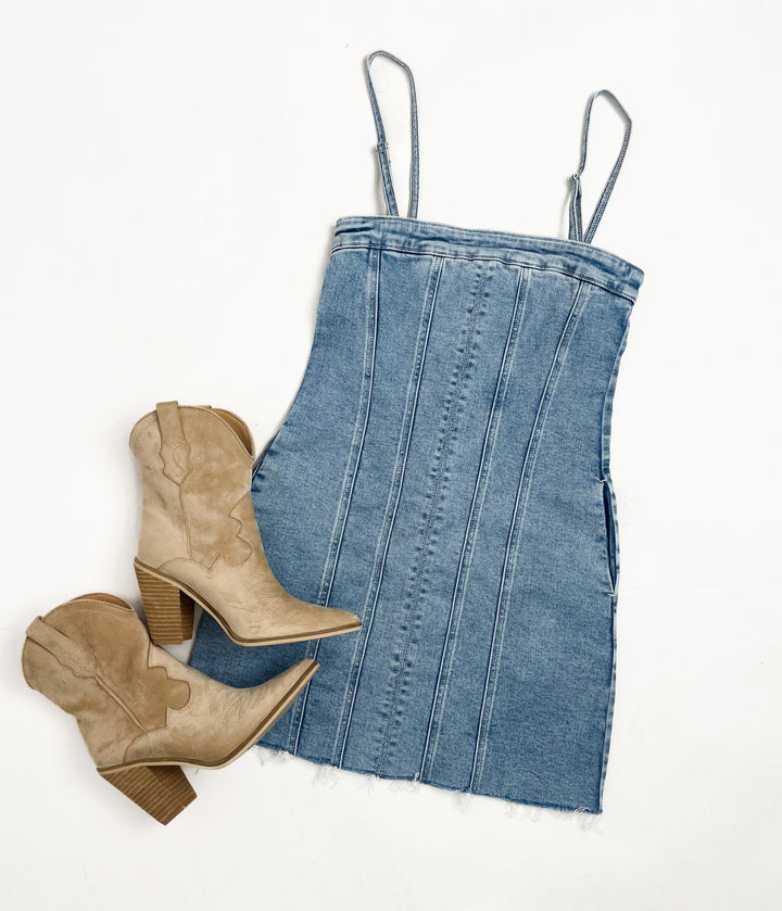 Coastal Dream Denim Dress