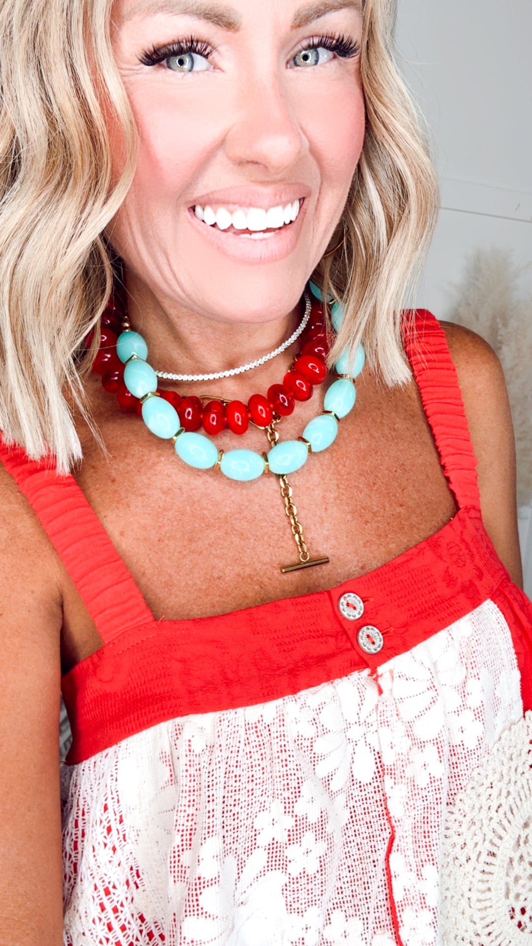 The Livy Patch Tank-Ruby