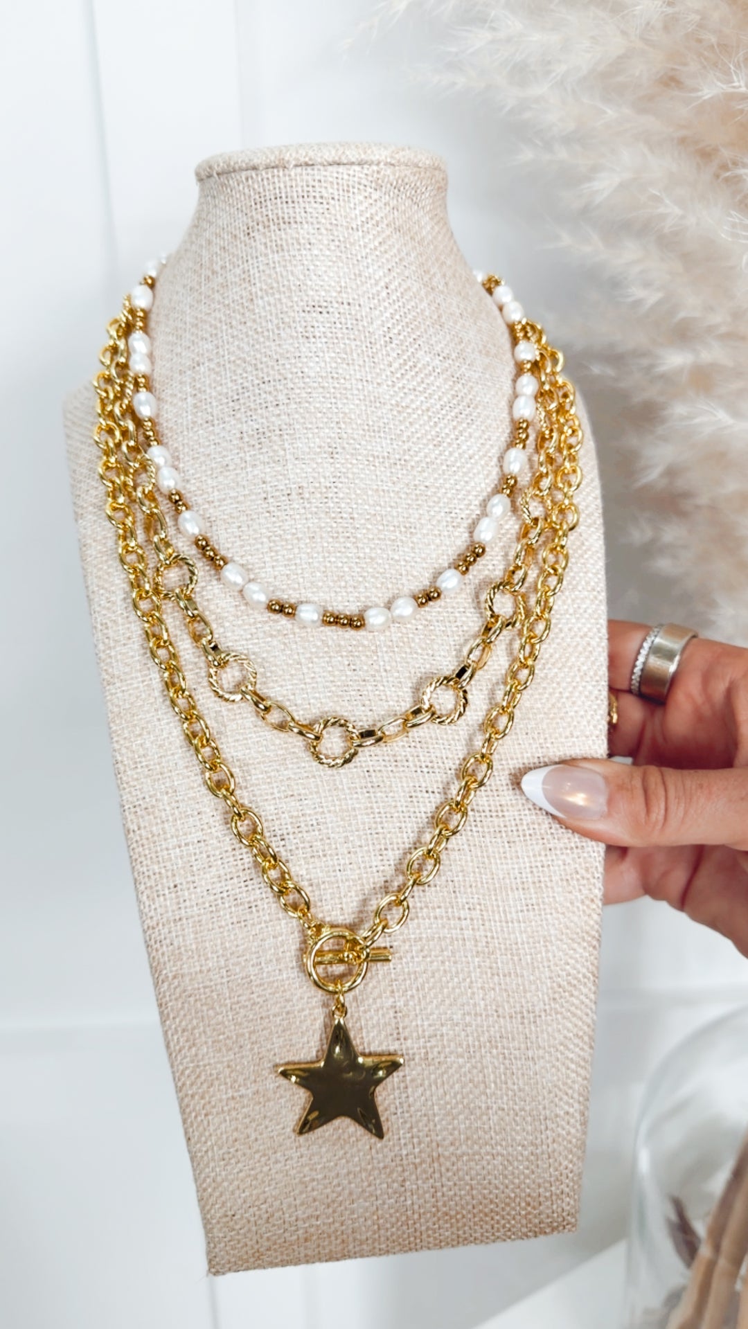 Shine Baby Shine Gold Necklace