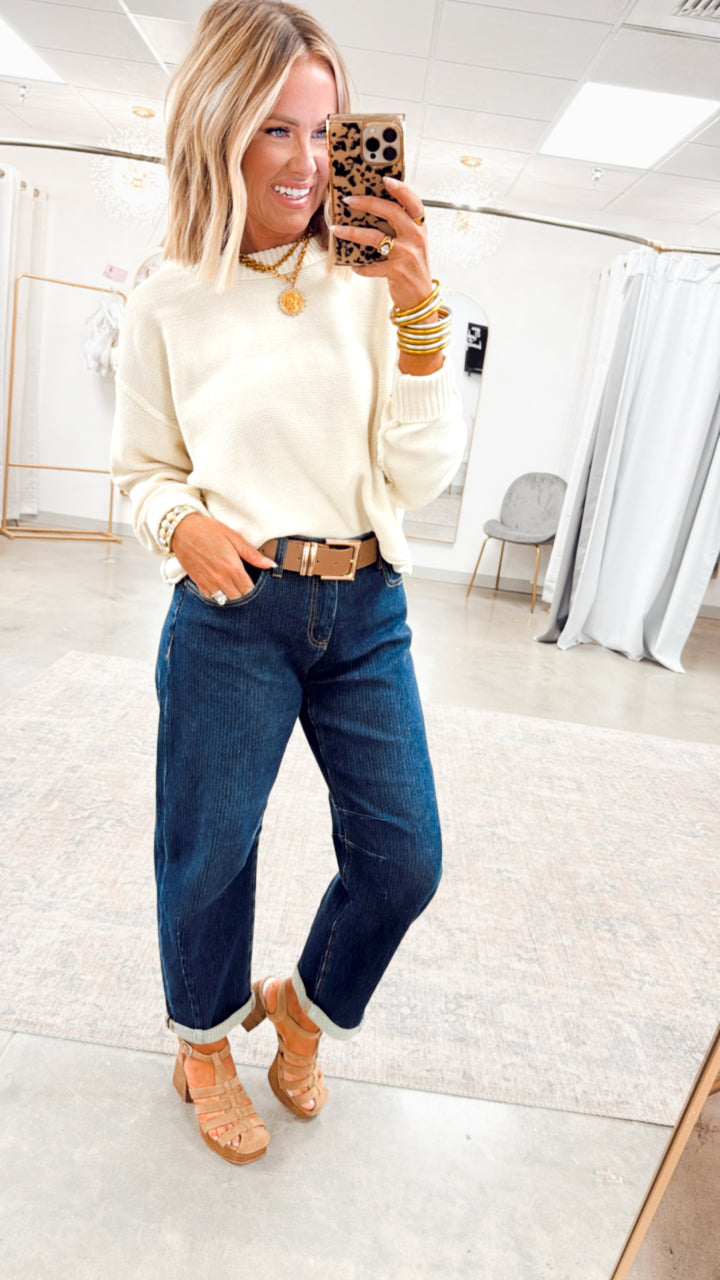 Sienna Slouchy Barrel Jeans