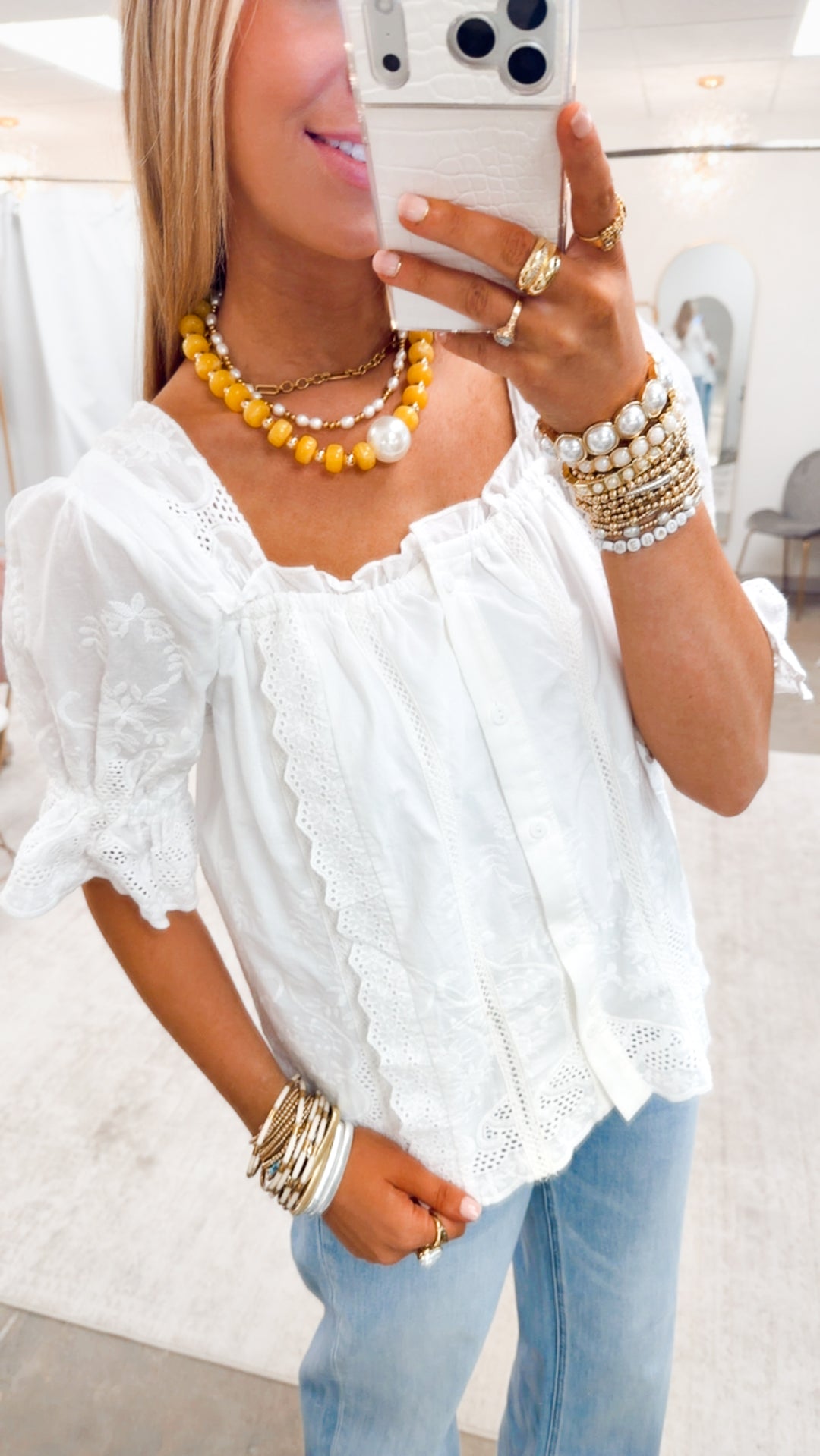 The Abigail Lace Top