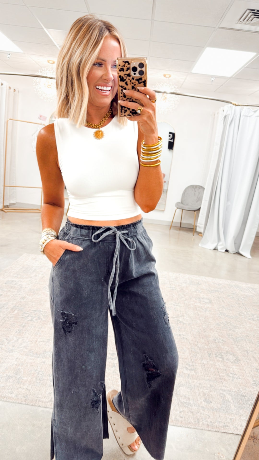 Sol Wanderer Jeans-Black