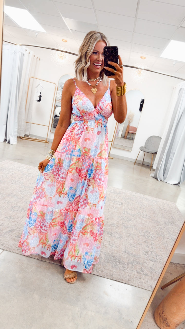 Daphne Bloom Maxi Dress