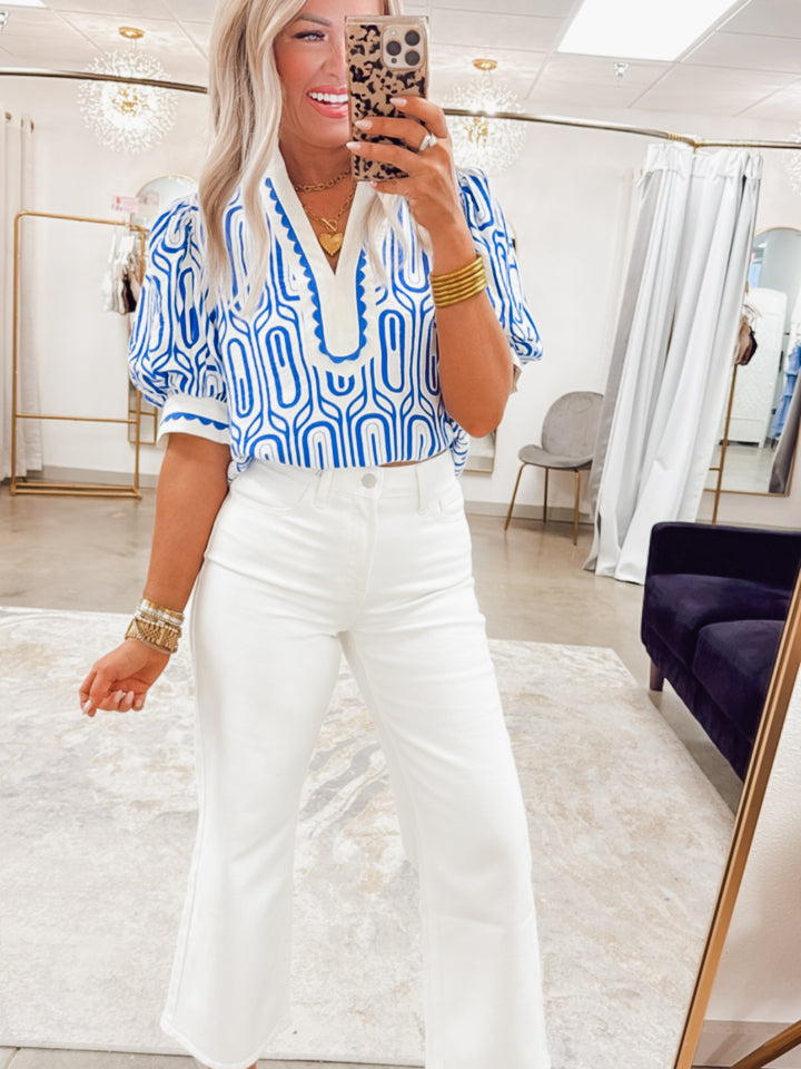 Oxford Belle Top