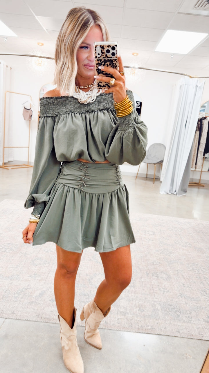 The Gypsy Mirage Set-Olive