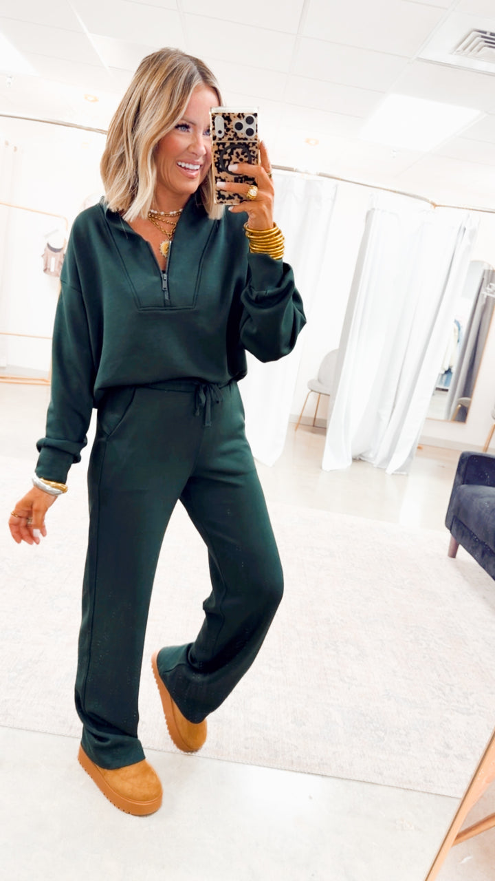 On The Go Joggers -Green