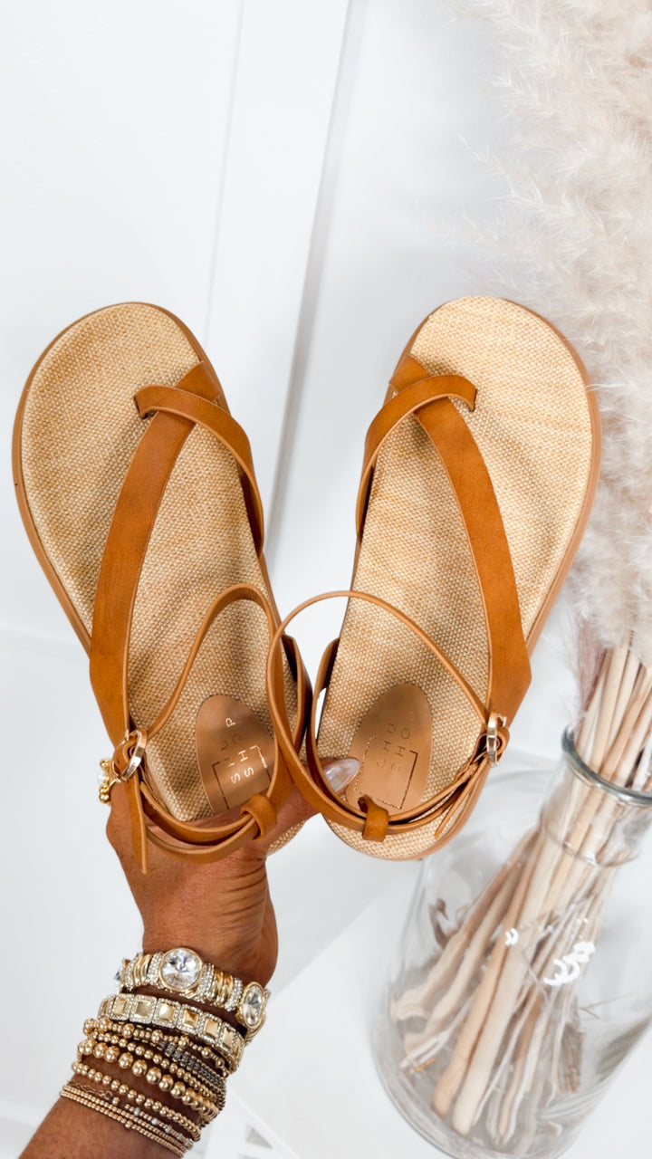 The Berry Sandal-Camel