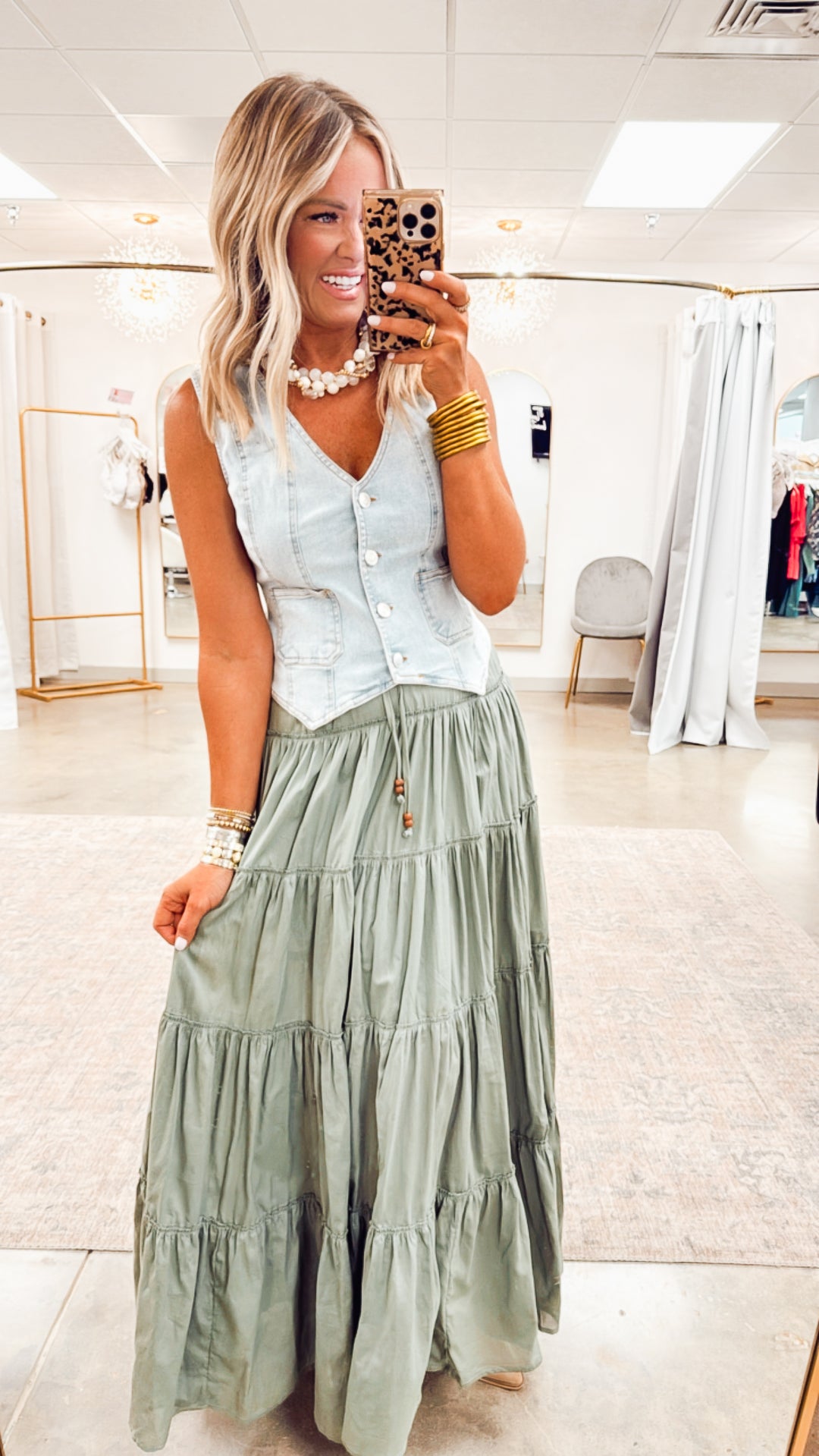Evermore Skirt-Dill