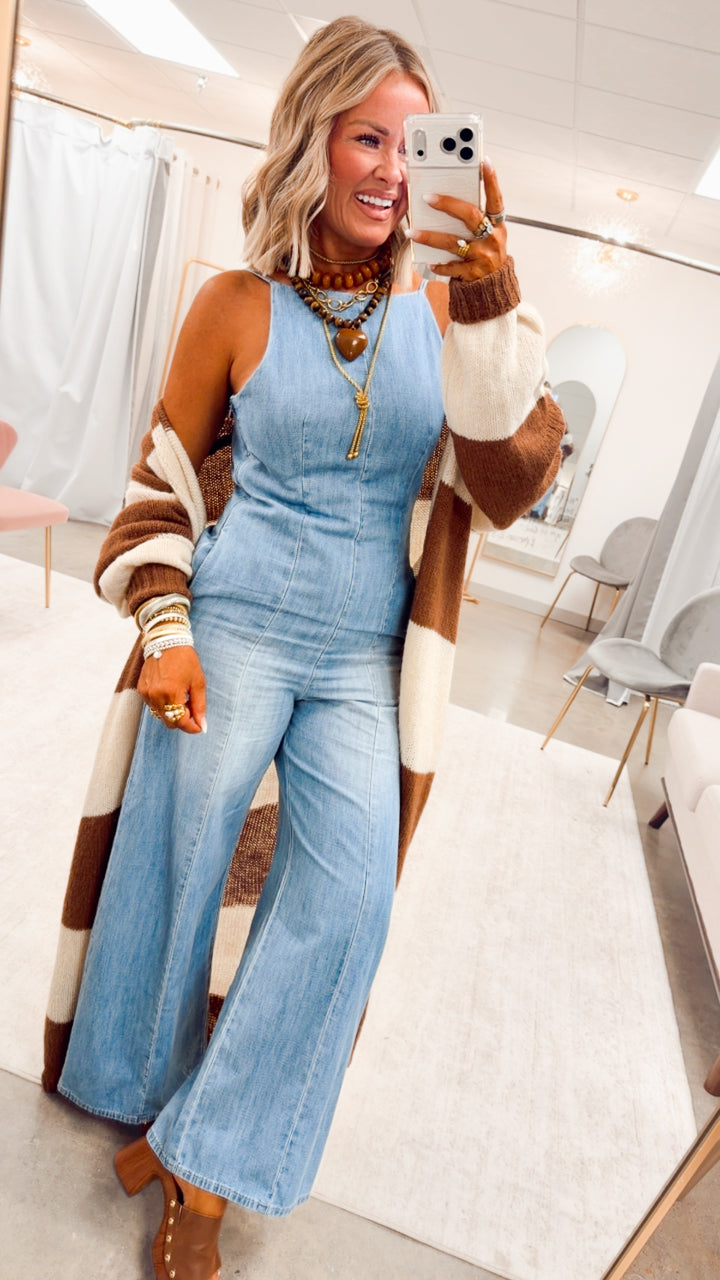 The Hollis Denim Jumpsuit