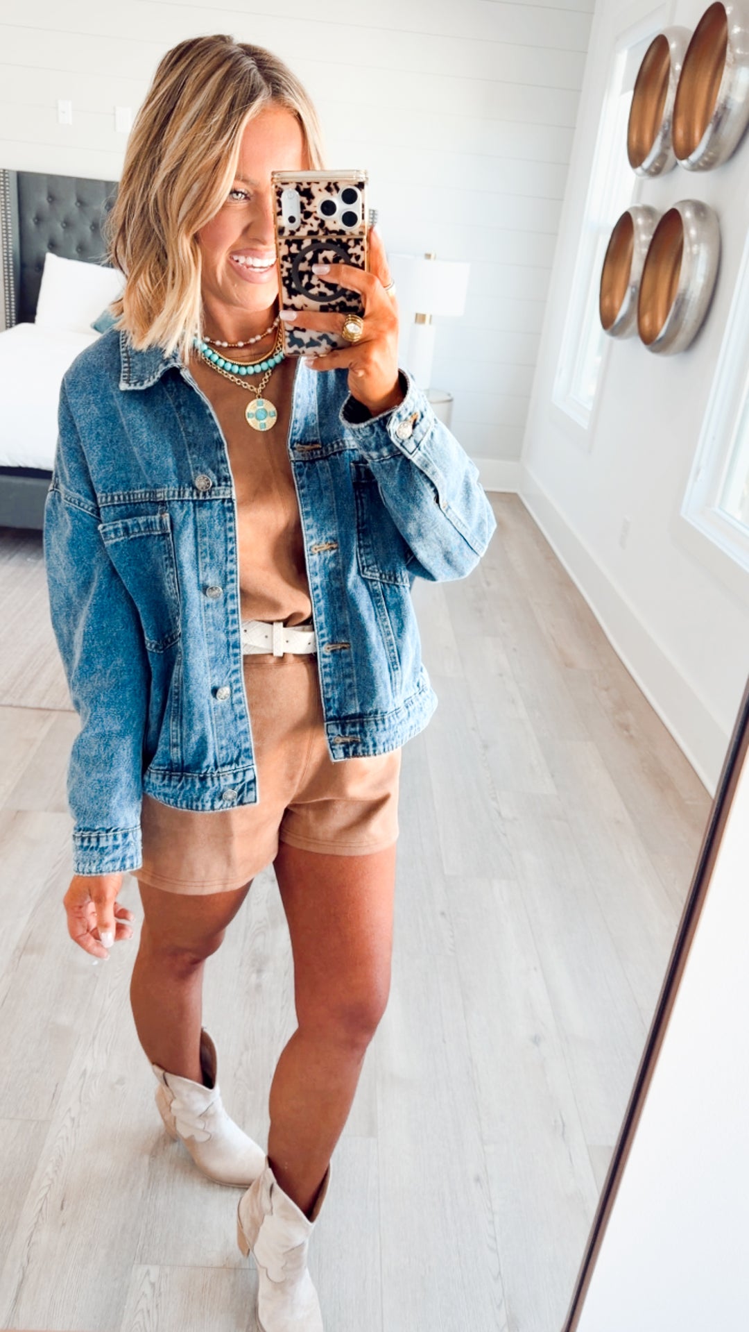 Autumn Suede Romper