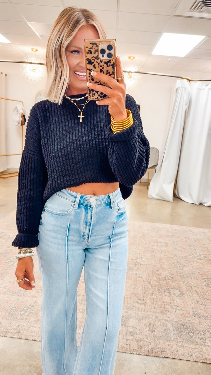 Everyday Rolled Neck Sweater