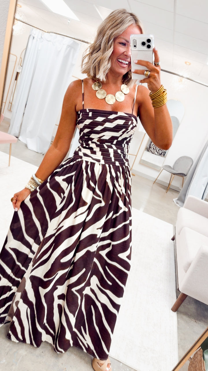 The Sienna Wild Maxi Dress