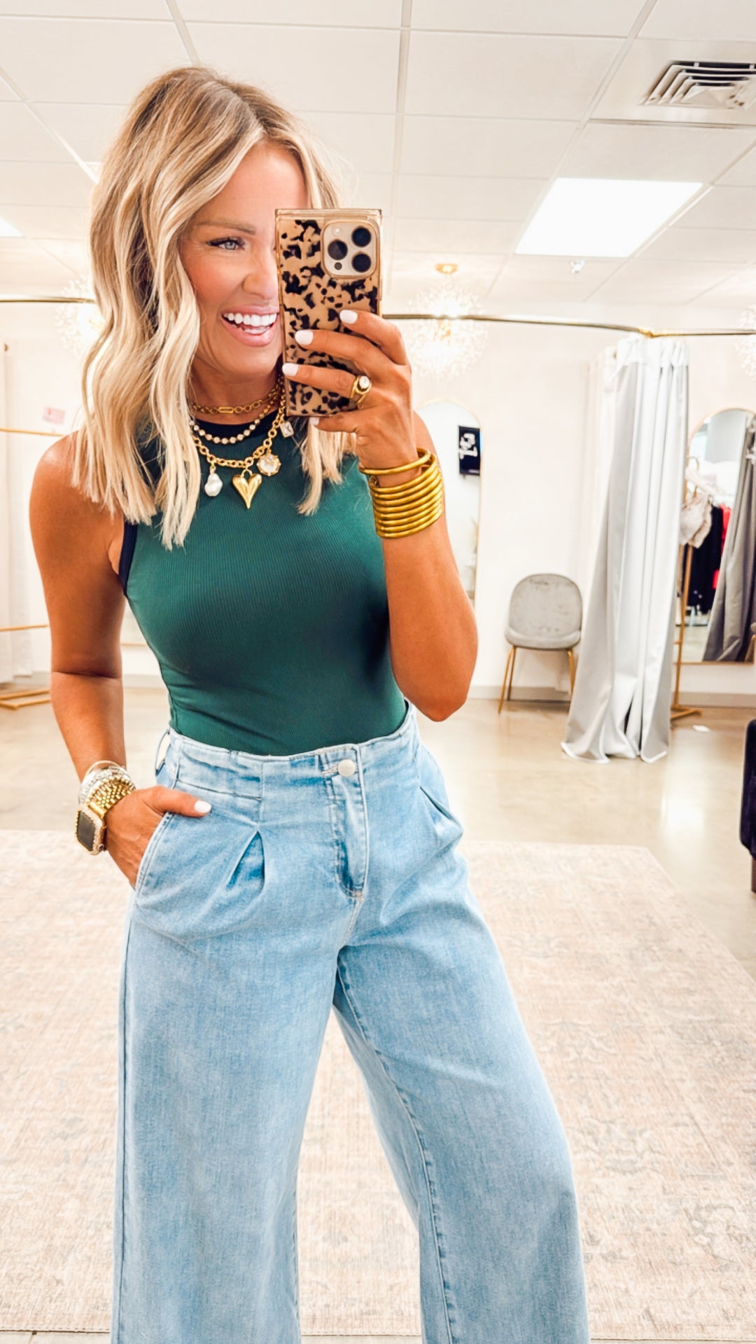 Cozy Slate Bodysuit