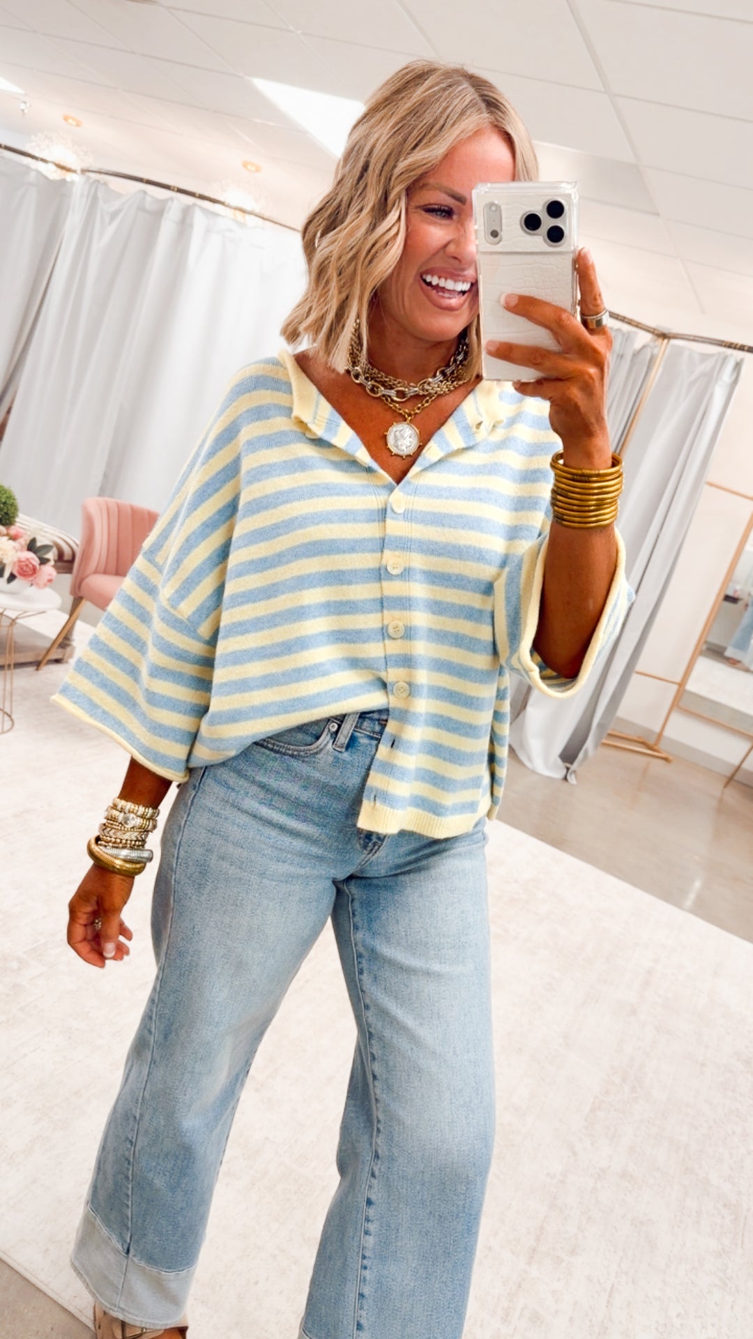 The Coastal Charm Cardigan