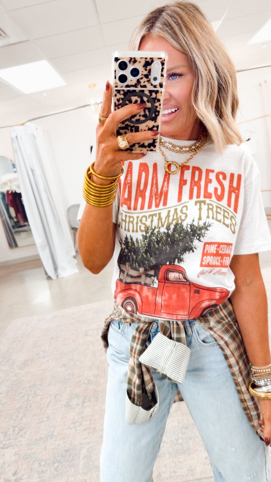 Farm Fresh Christmas Trees Tee