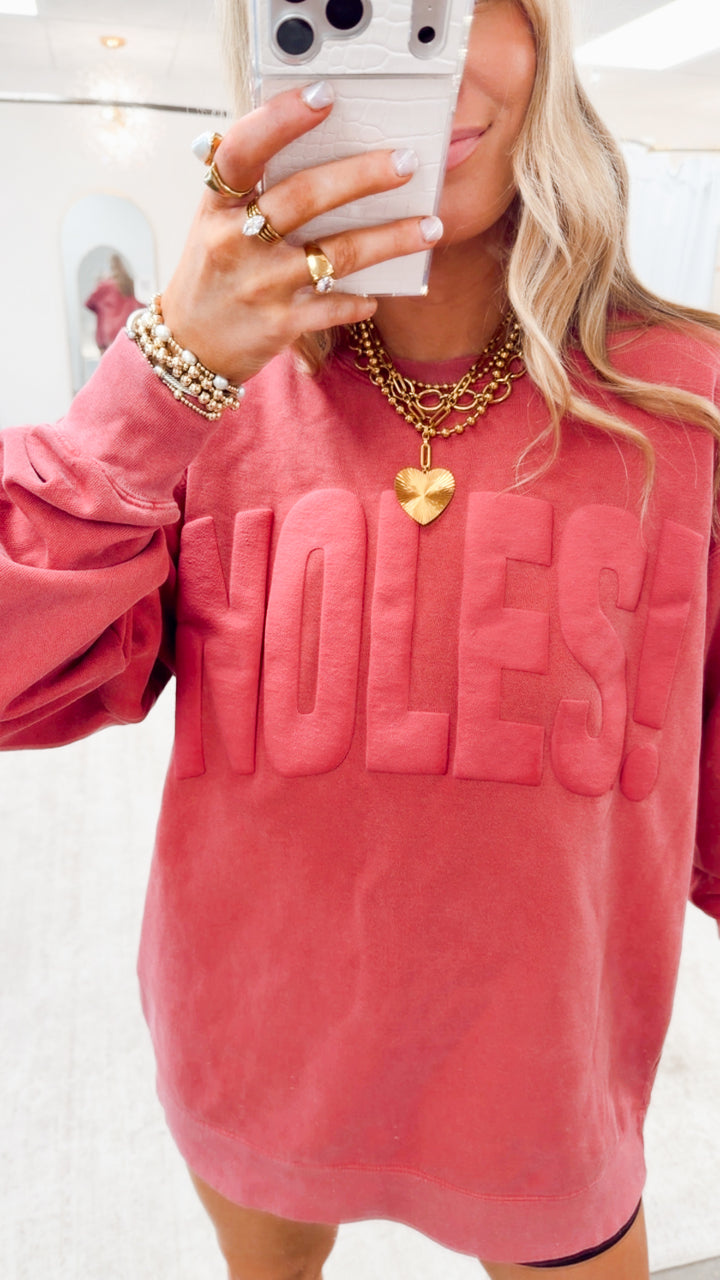 Noles Puff Ink Sweatshirt