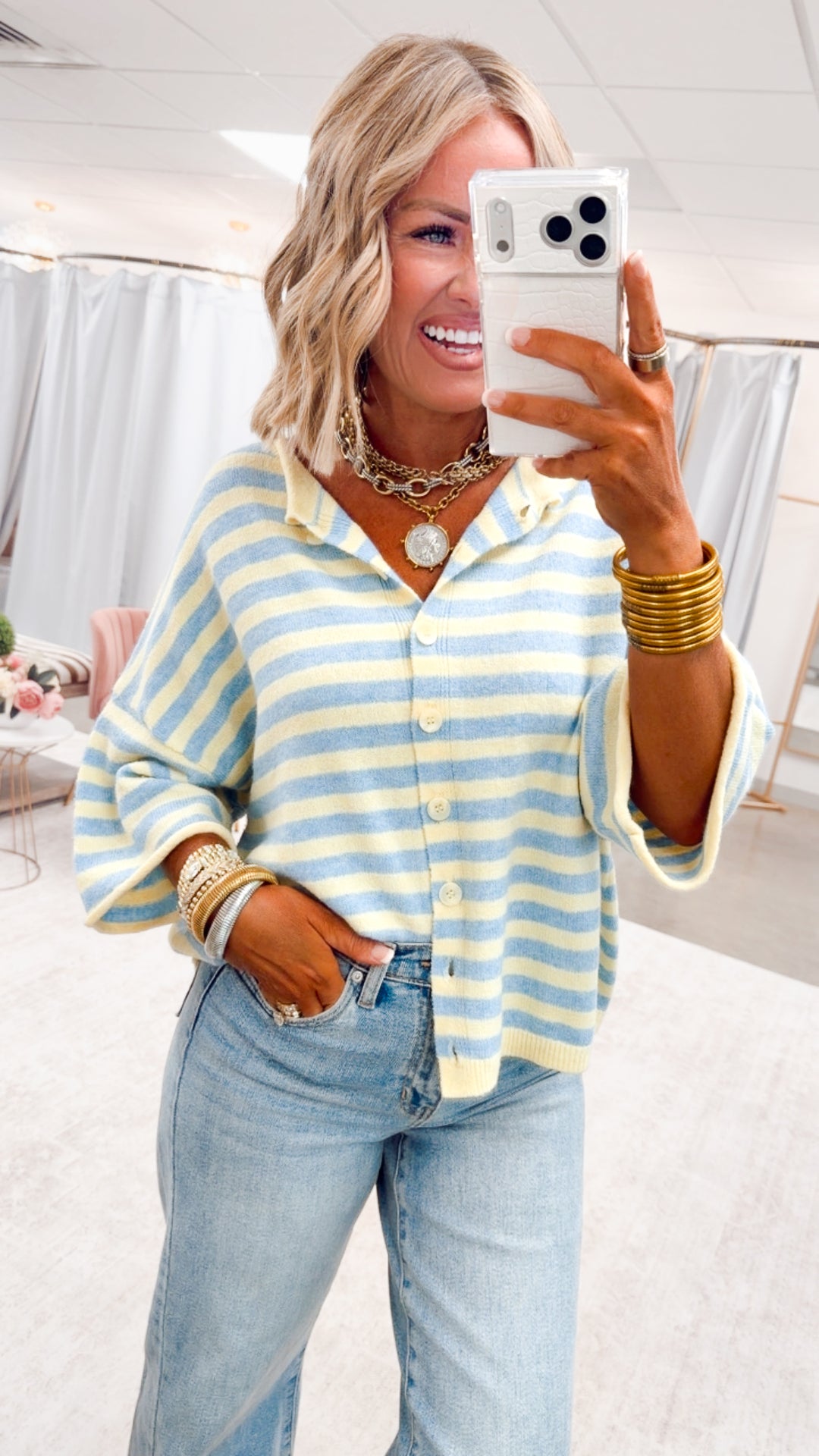 The Coastal Charm Cardigan
