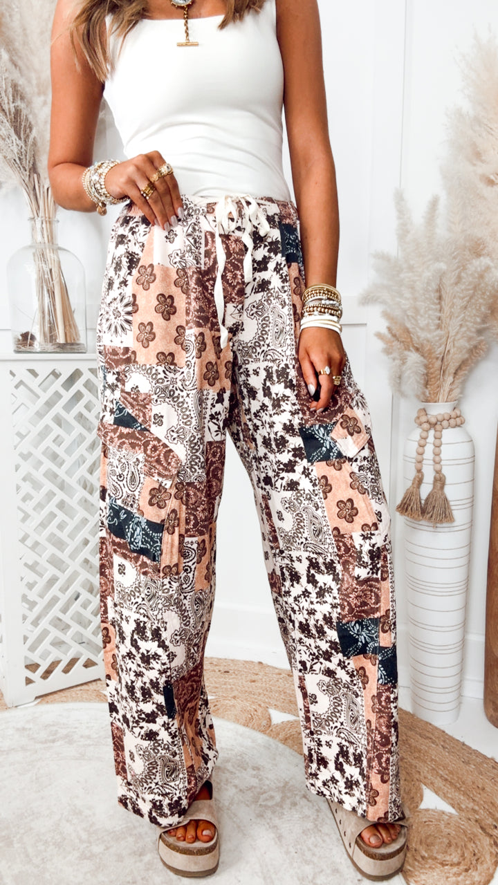 The Mosaic Barrel Pants