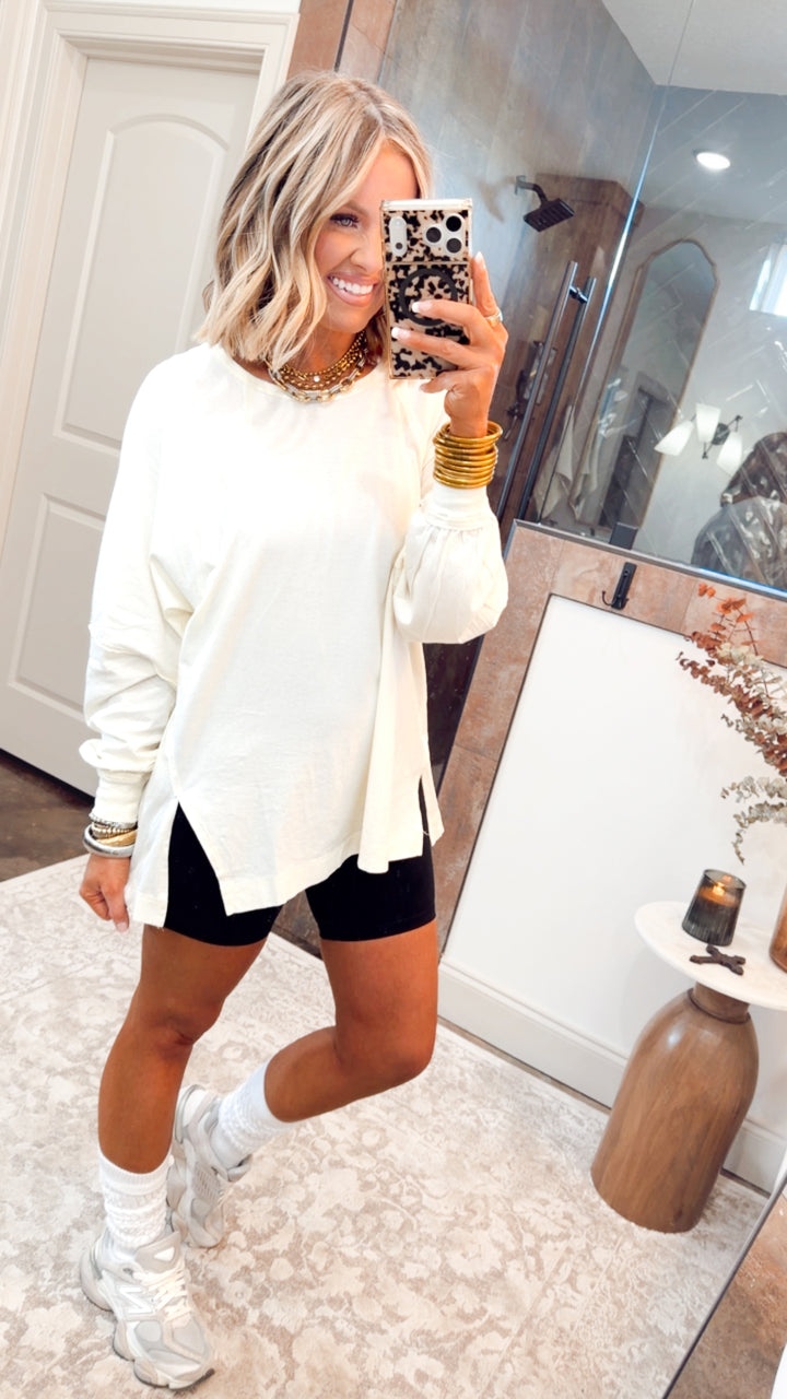 Everyday Layer Top-Cream