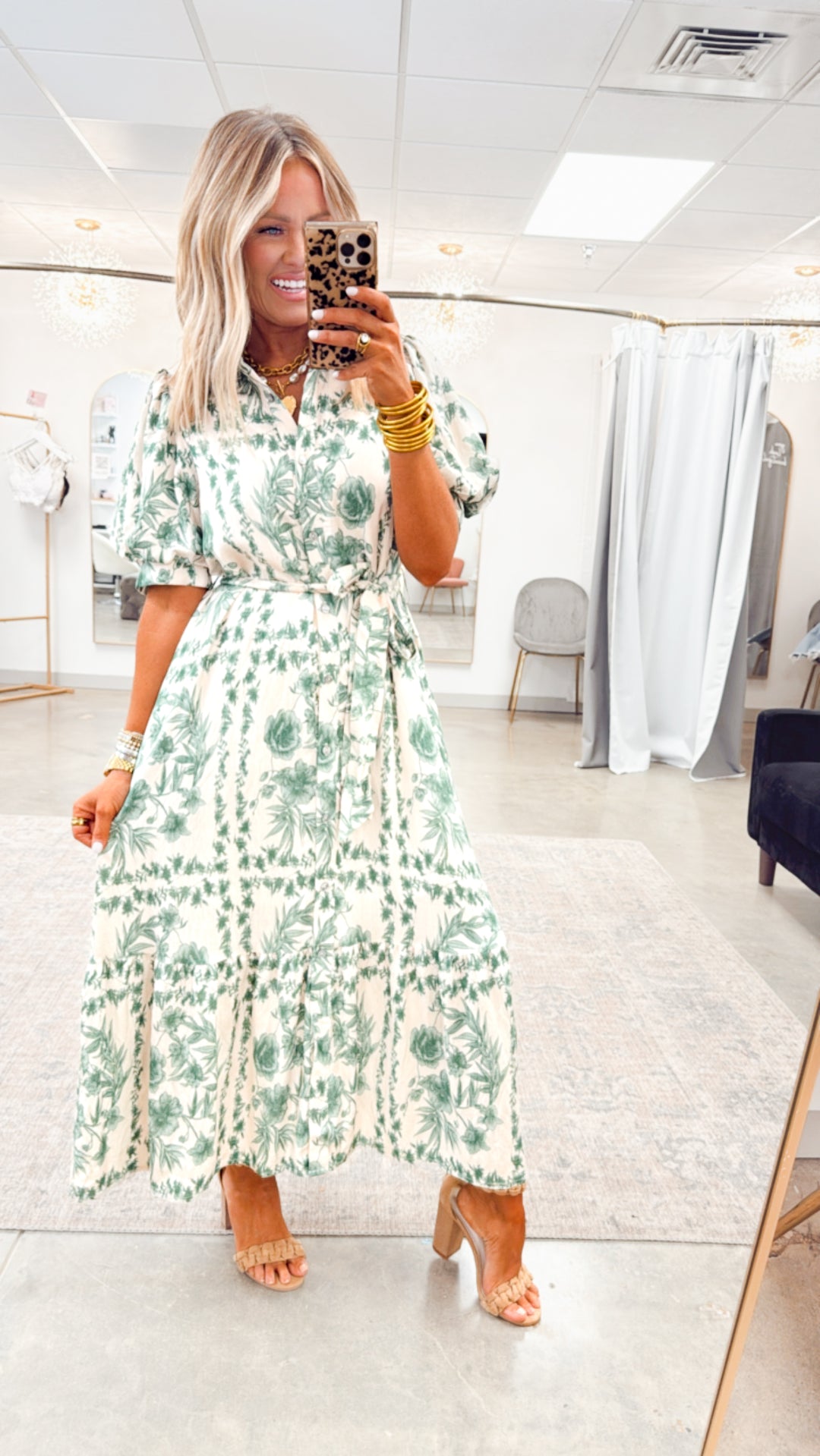 Eveline Midi Dress