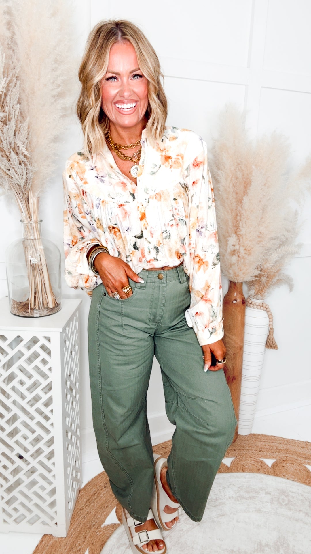 The Liana Floral Top
