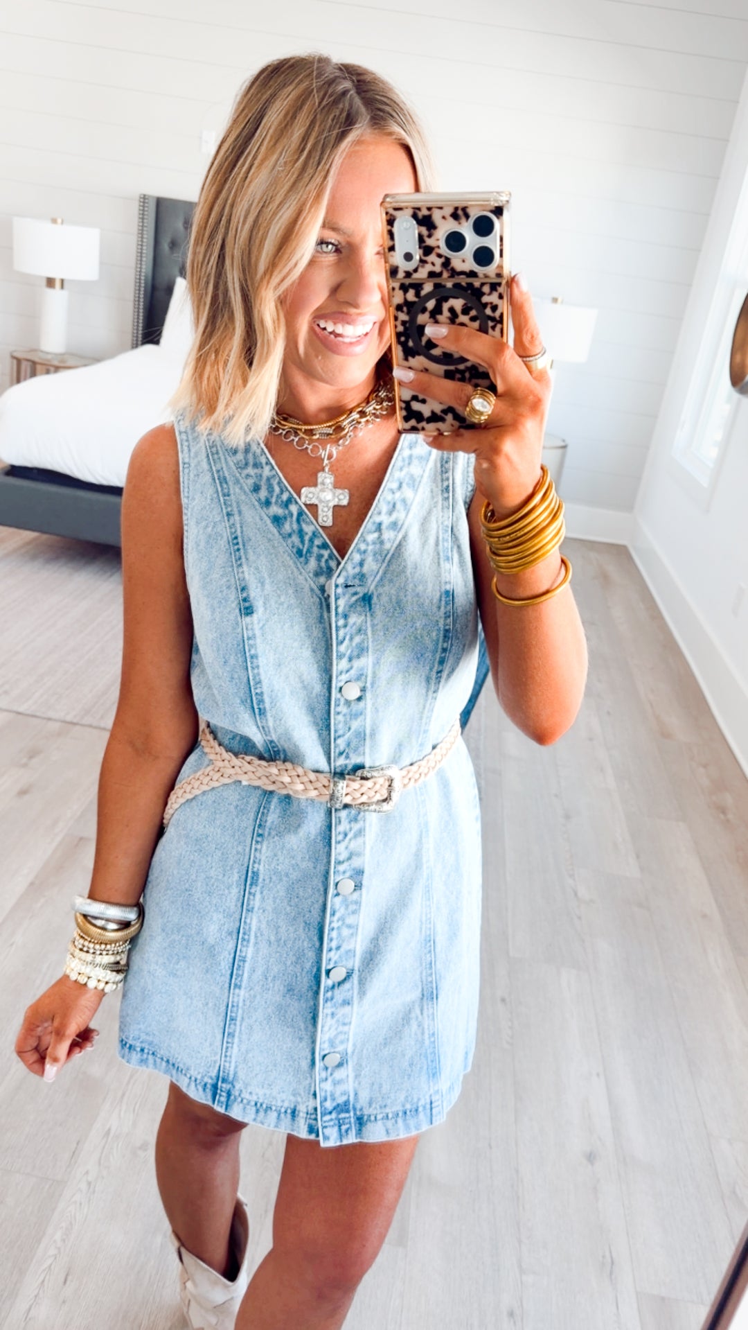 The Sweet Spurs Mini Dress