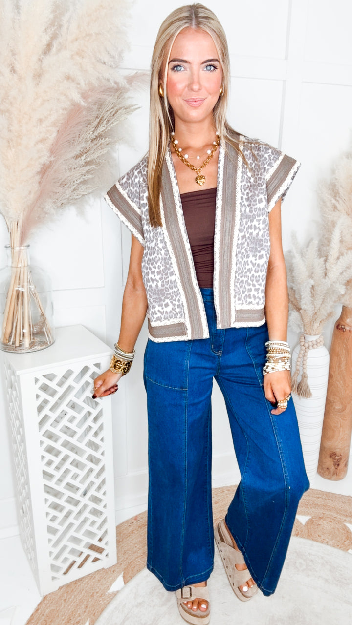 The Outlaw Leopard Vest