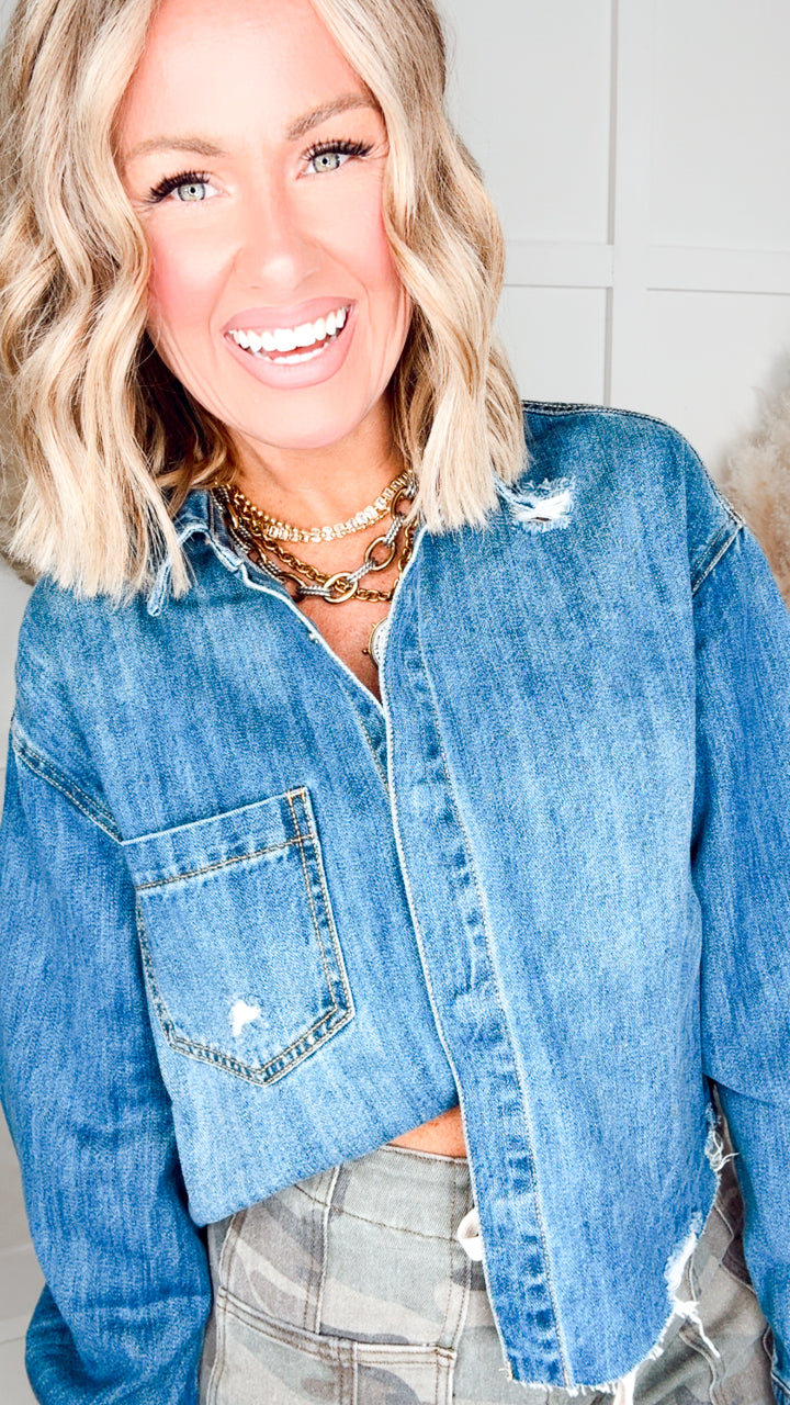 The Westlyn Denim Jacket-Medium