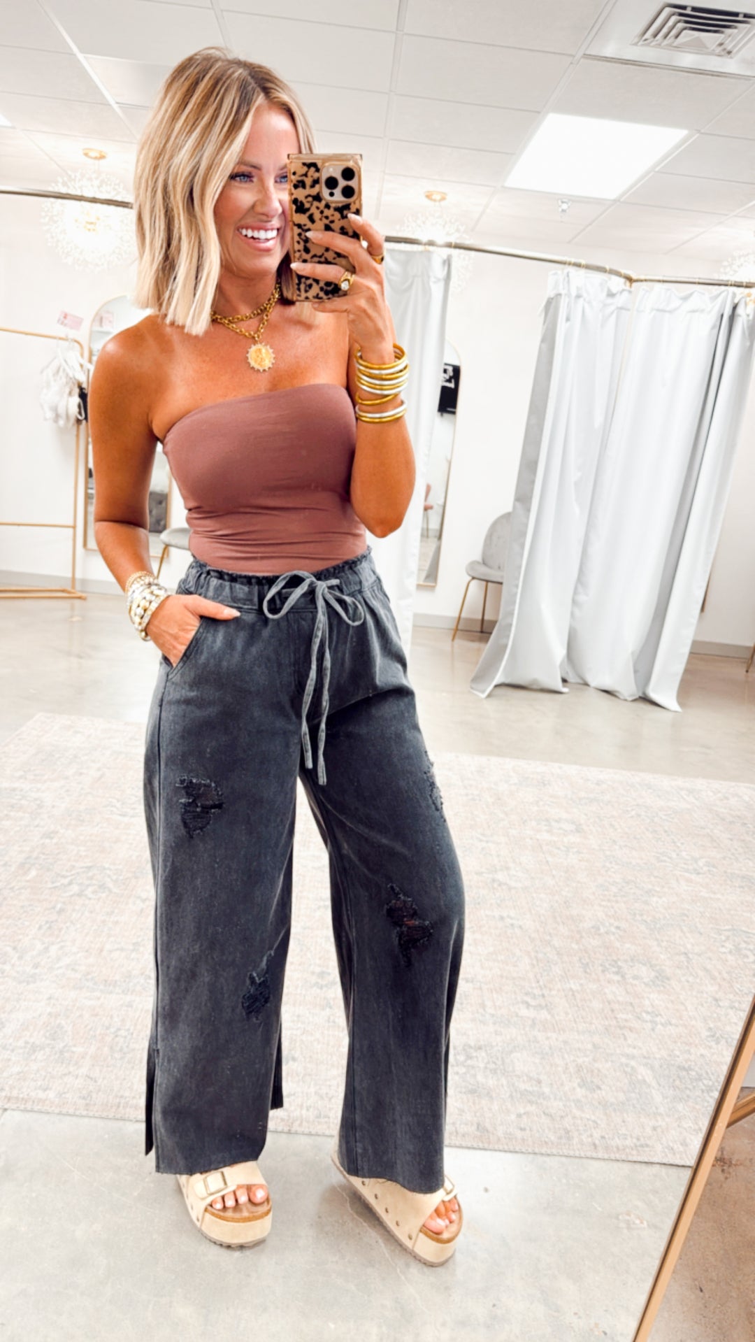 Sol Wanderer Jeans-Black