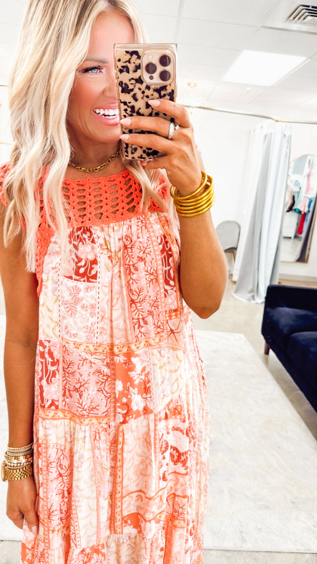 Wren Boho Crochet Maxi