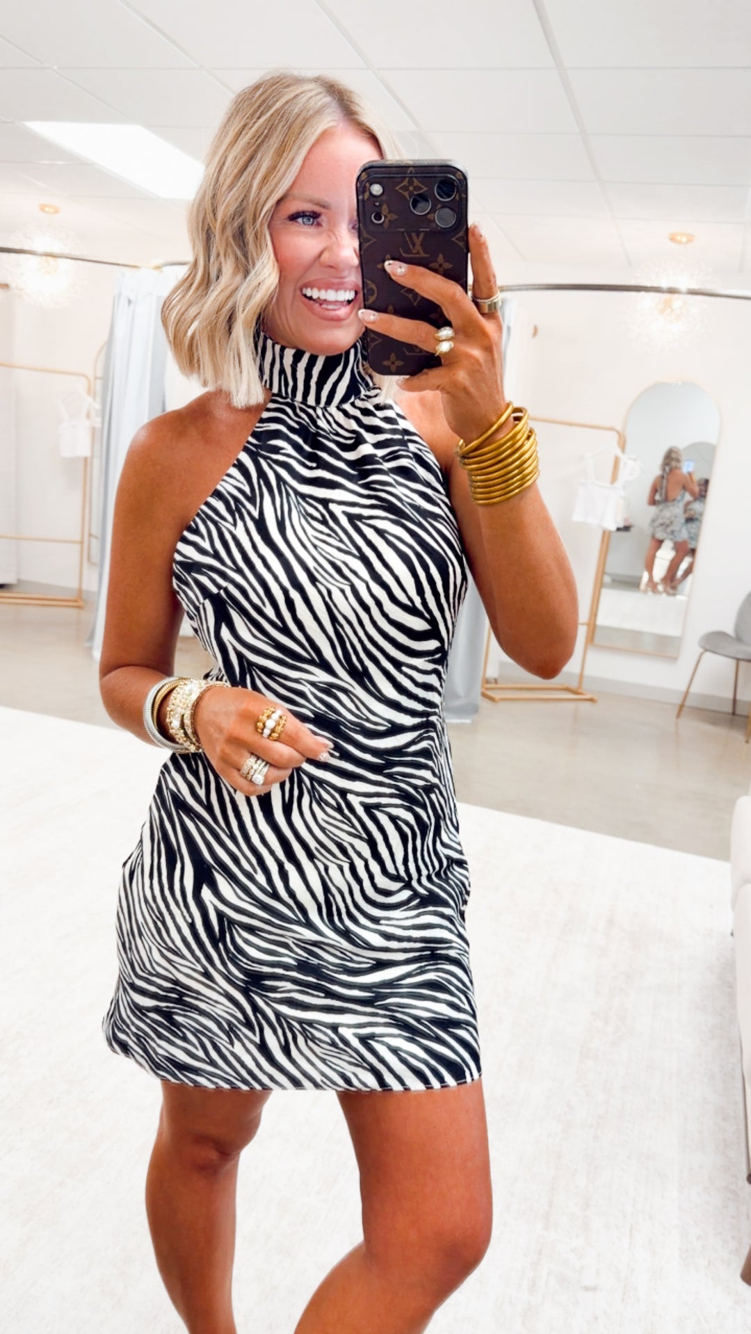 The Wild Side Halter Dress