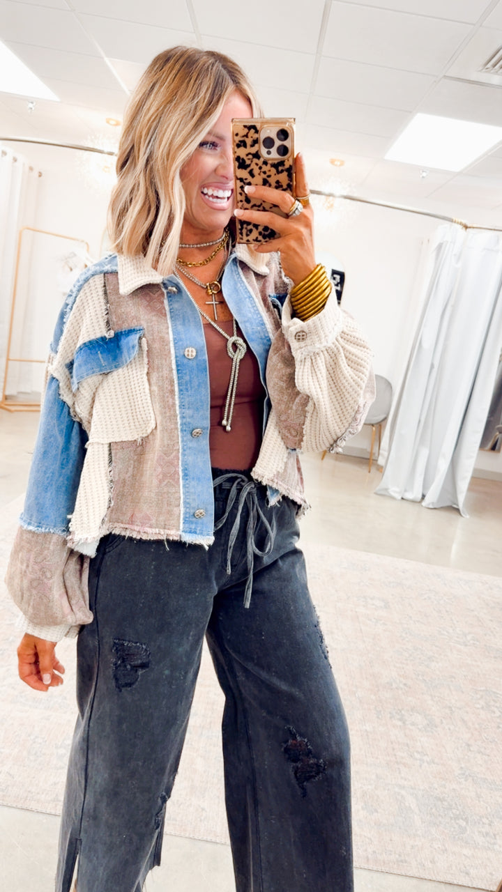 Gypsy Breeze Cropped Jacket