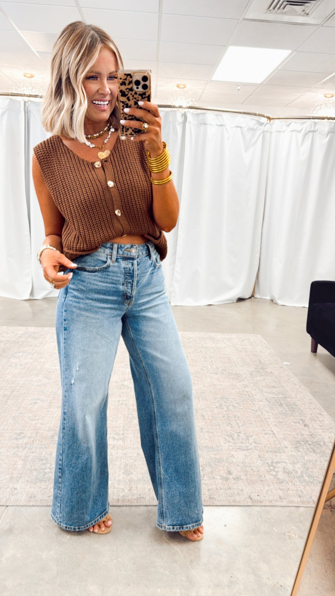 Lofty Sweater Vest-Coco
