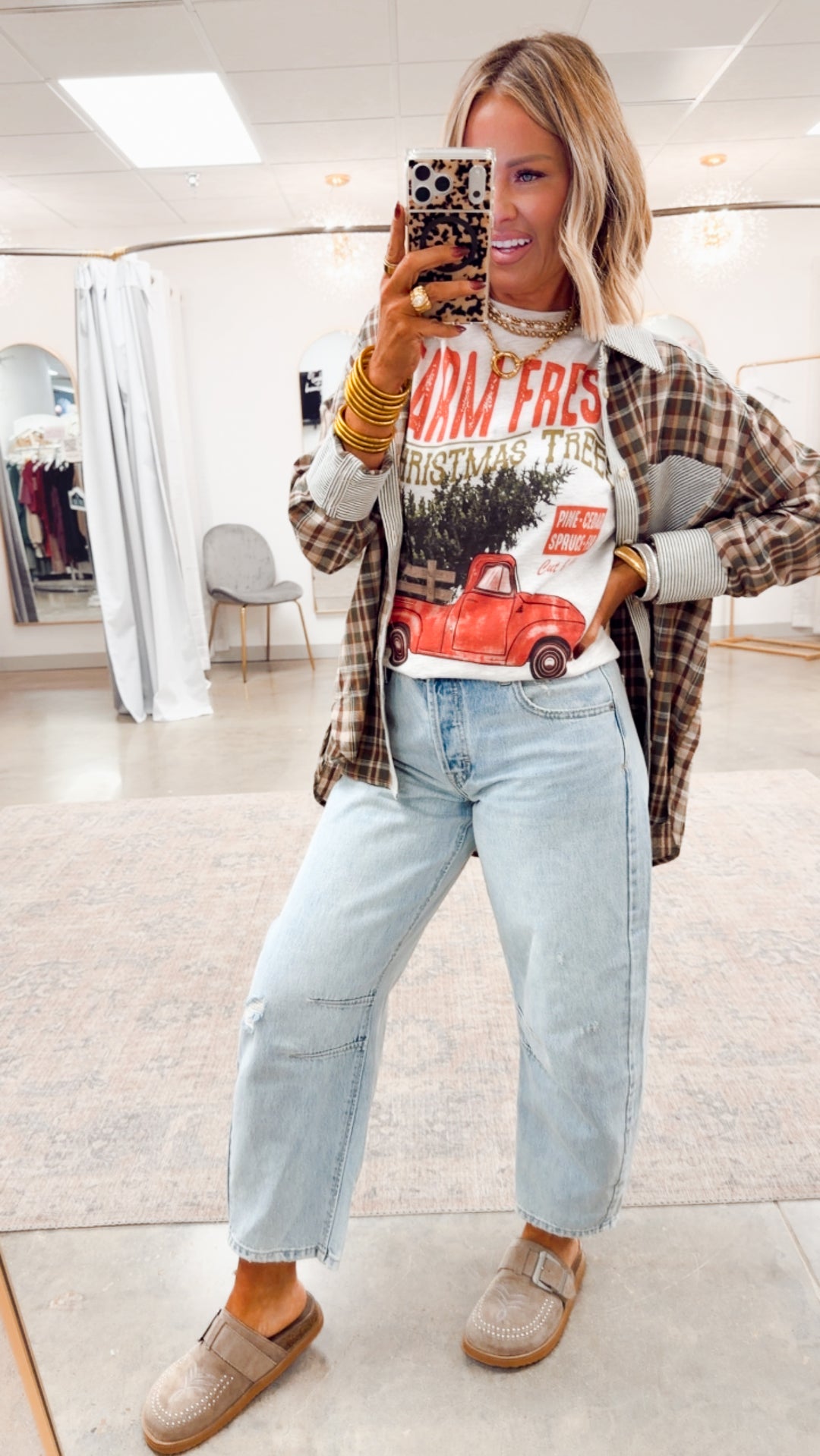 Farm Fresh Christmas Trees Tee