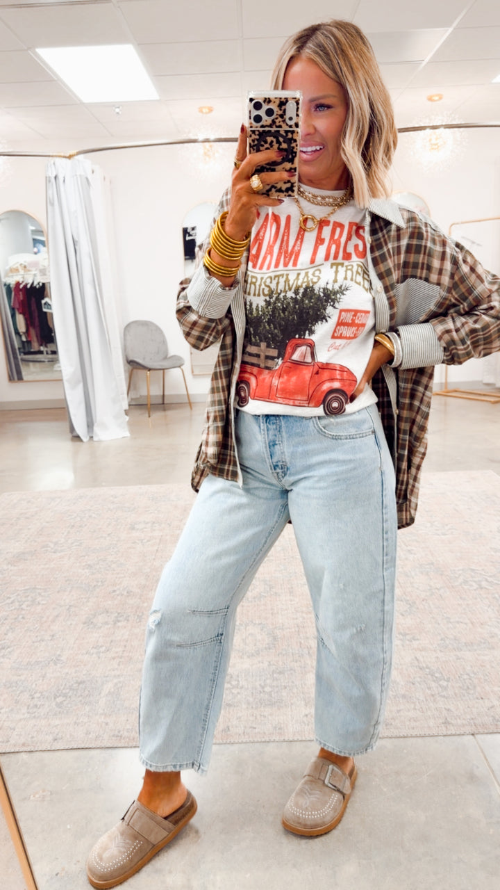 Farm Fresh Christmas Trees Tee