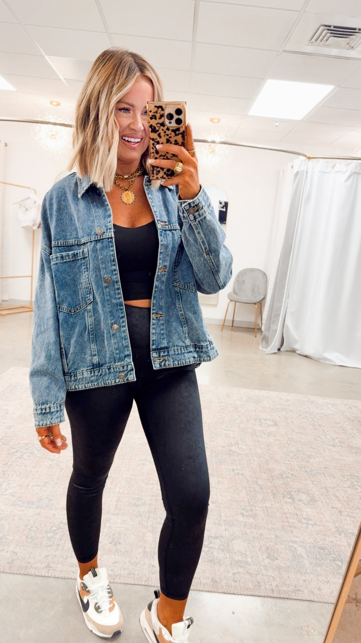 Oak Ridge Denim Jacket-Washed Denim