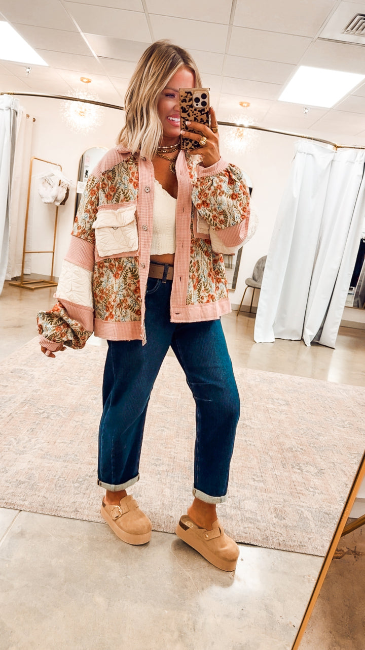 Patchwork Quilted Jacket