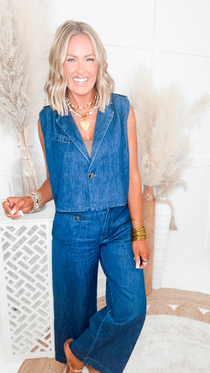 The Denim Lane Set