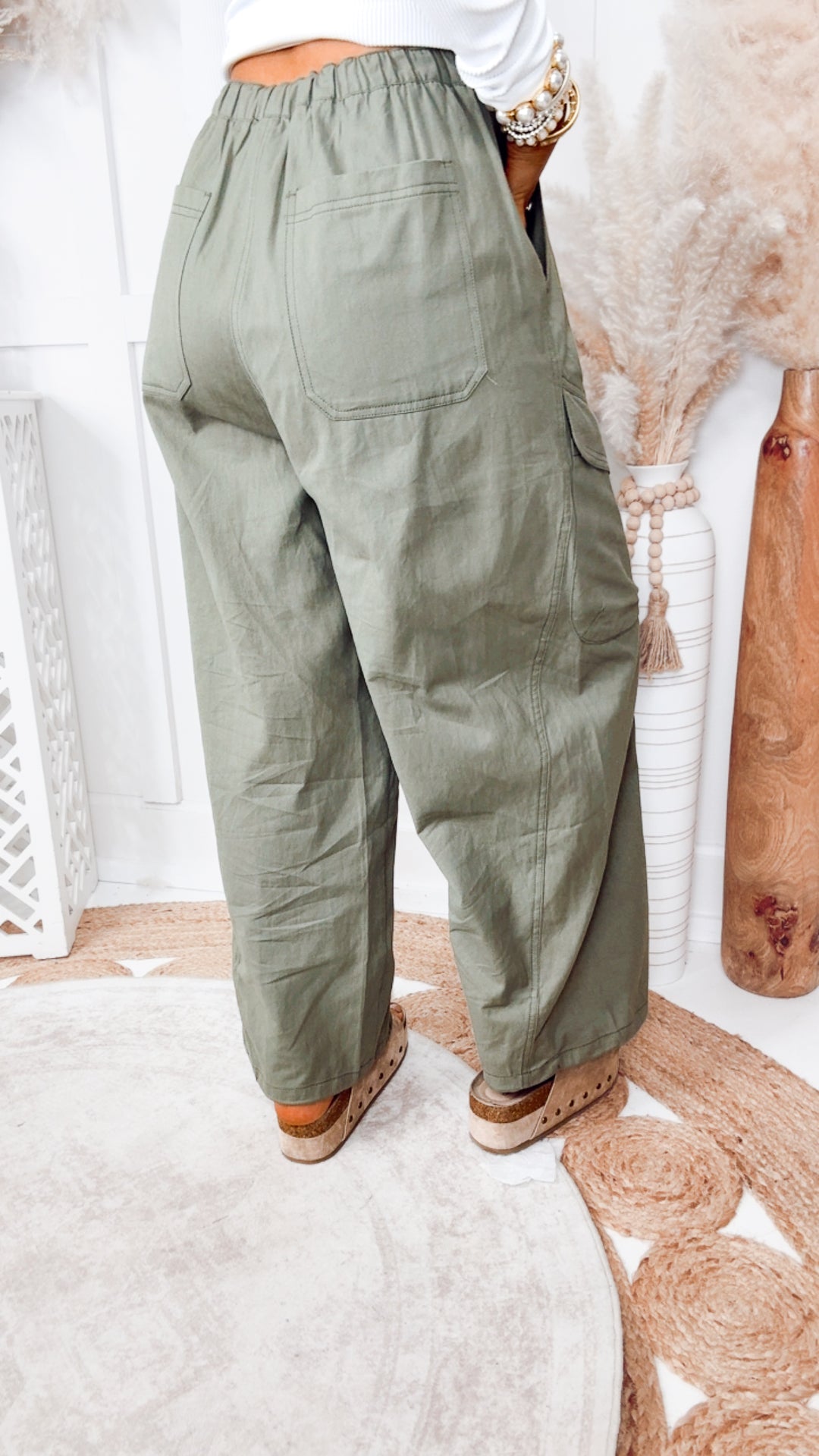 The Remington Cargo Pants-Olive