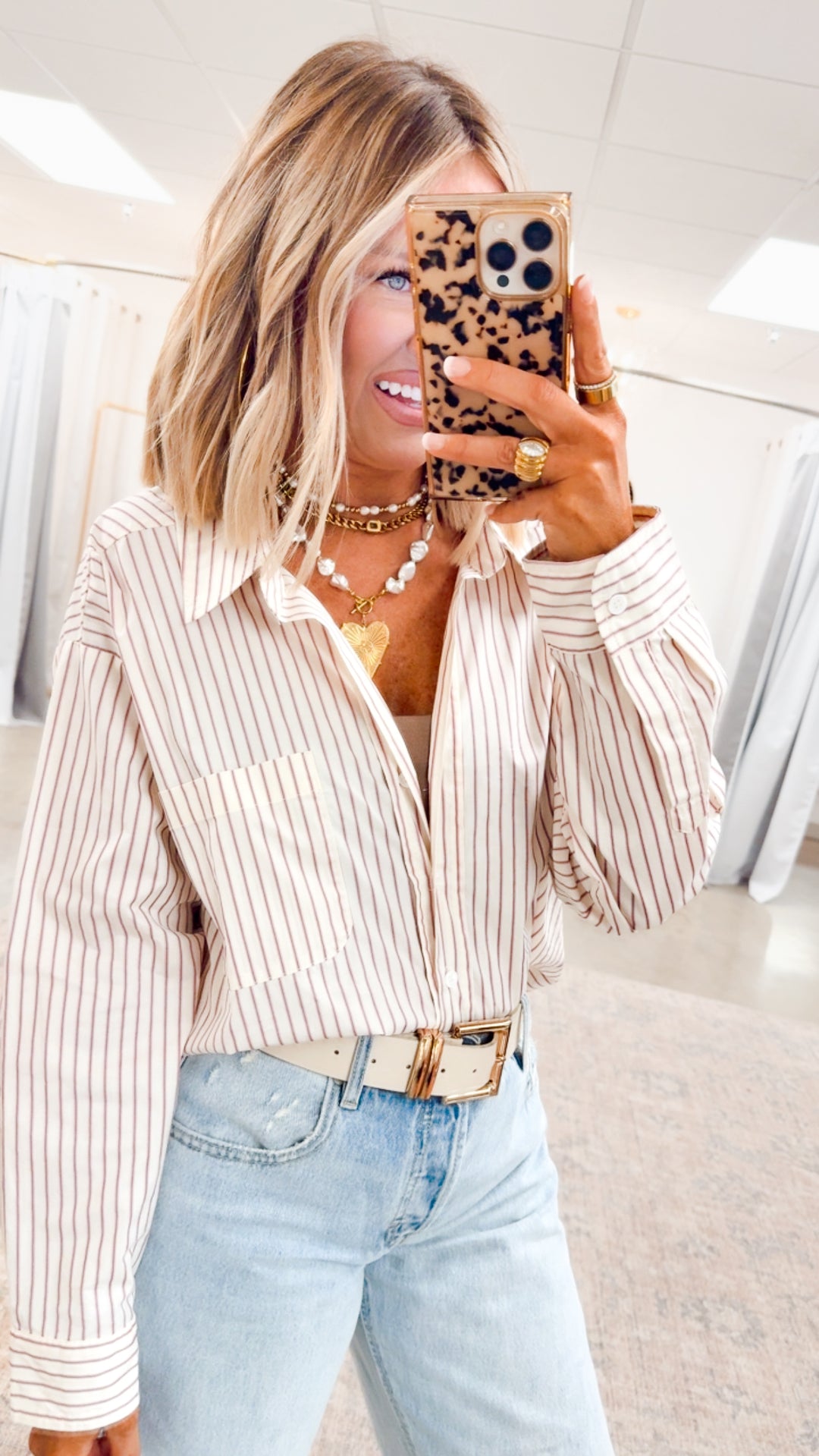 Emilia Striped Shirt