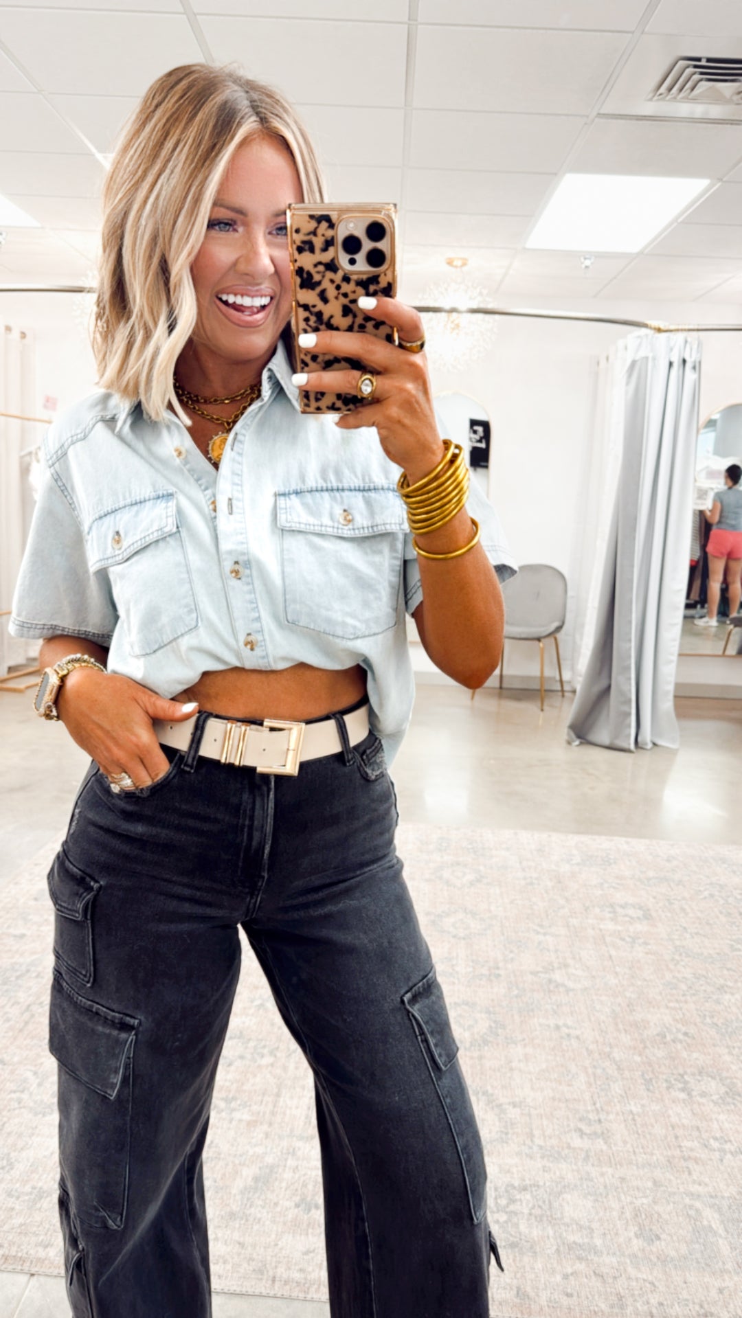 Lainey Button Down Top