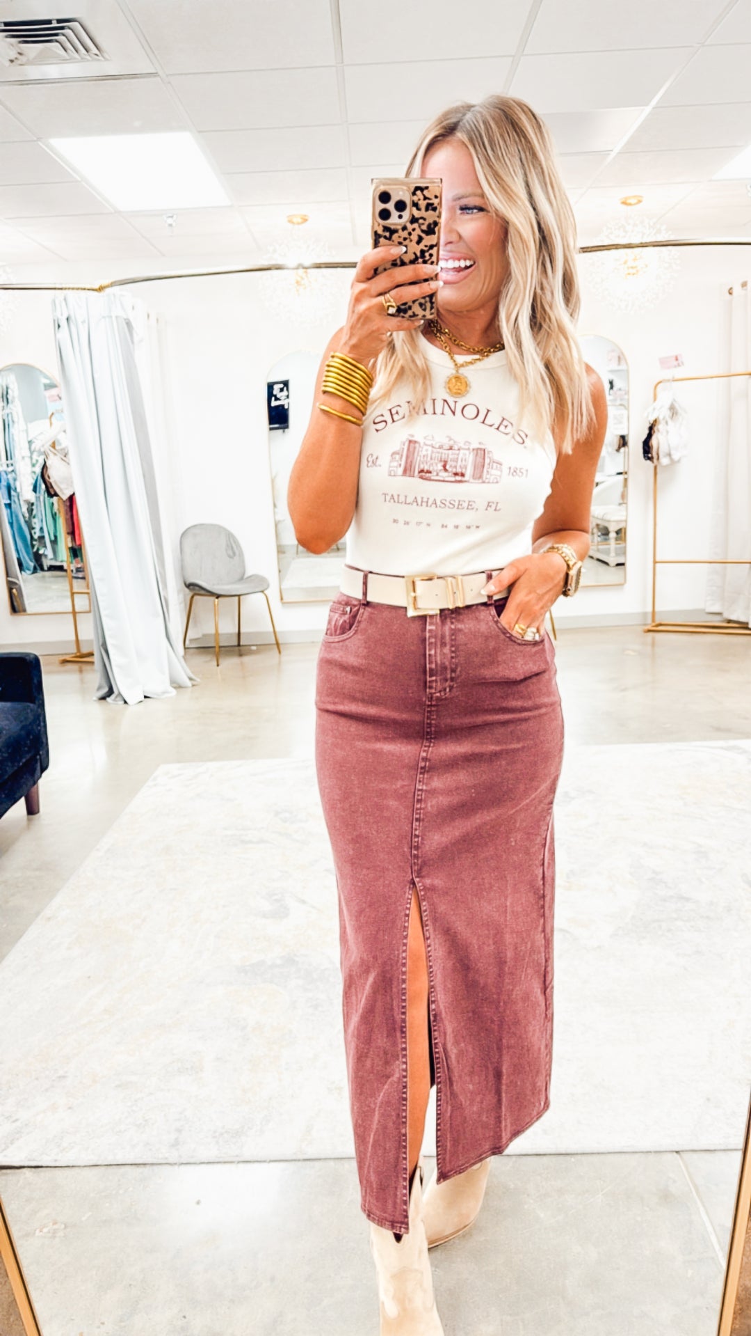 Wren Maxi Skirt-Plum