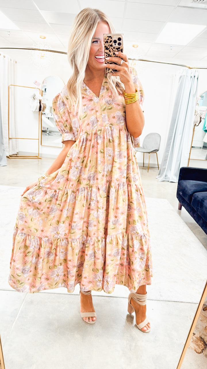 Lena Vintage Bloom Midi