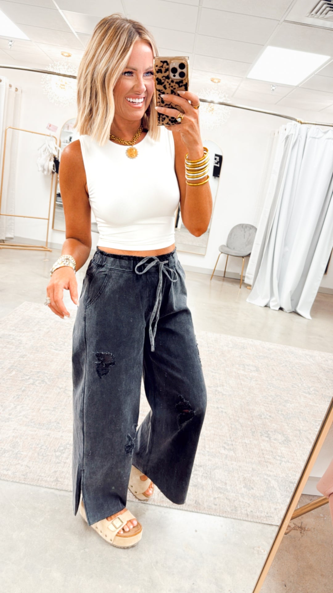 Sol Wanderer Jeans-Black