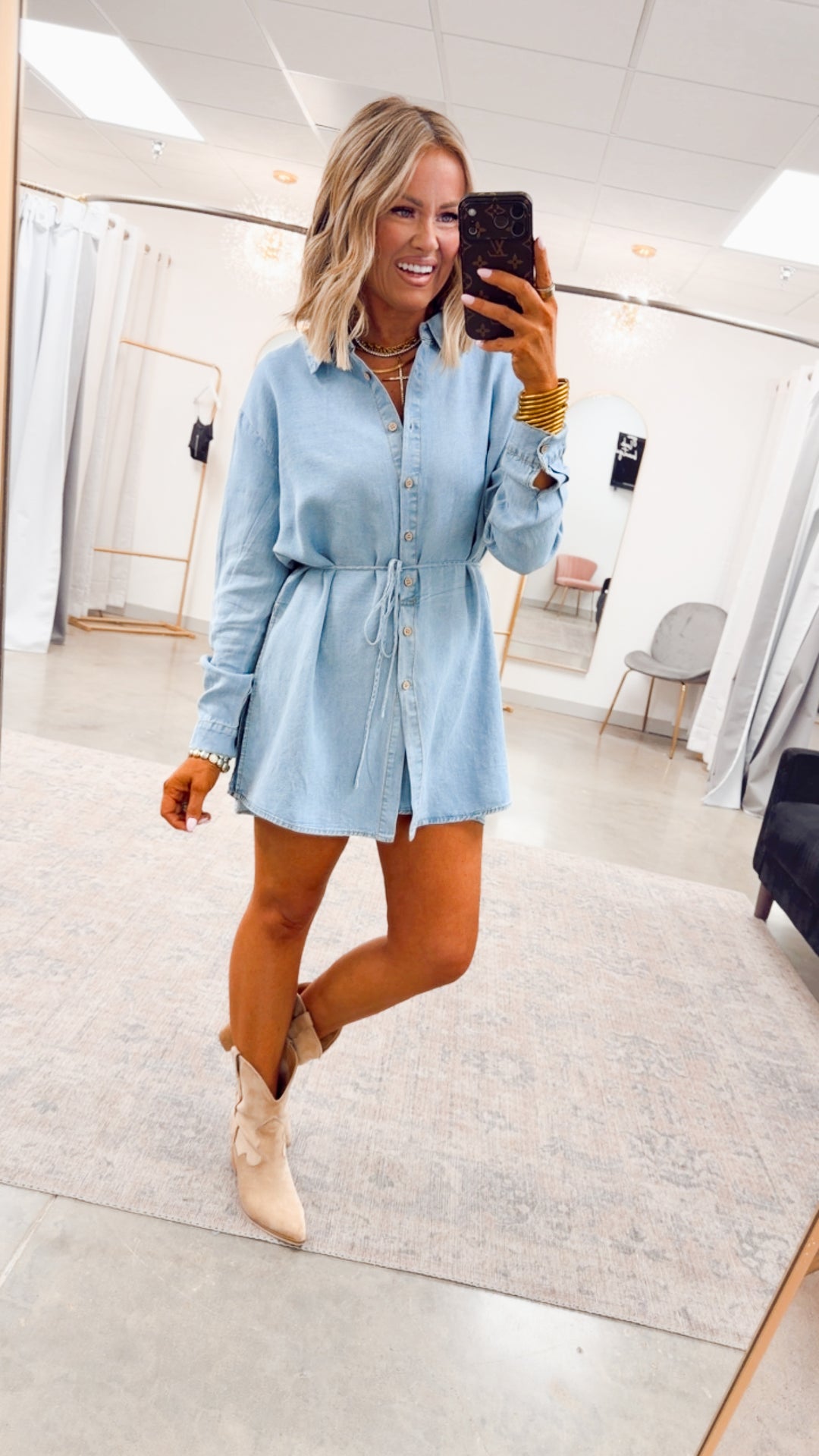 The Chambray Shore Romper