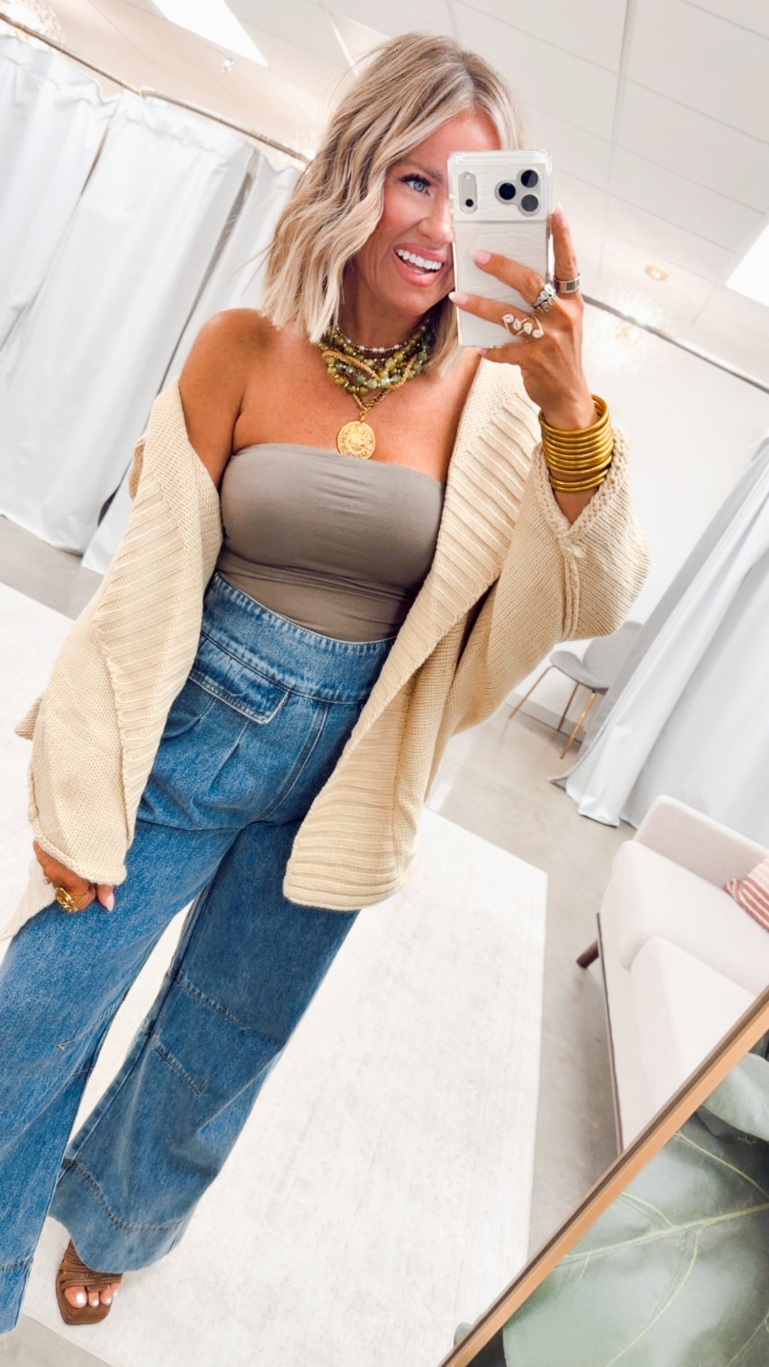 The Hampton Pleated Jean